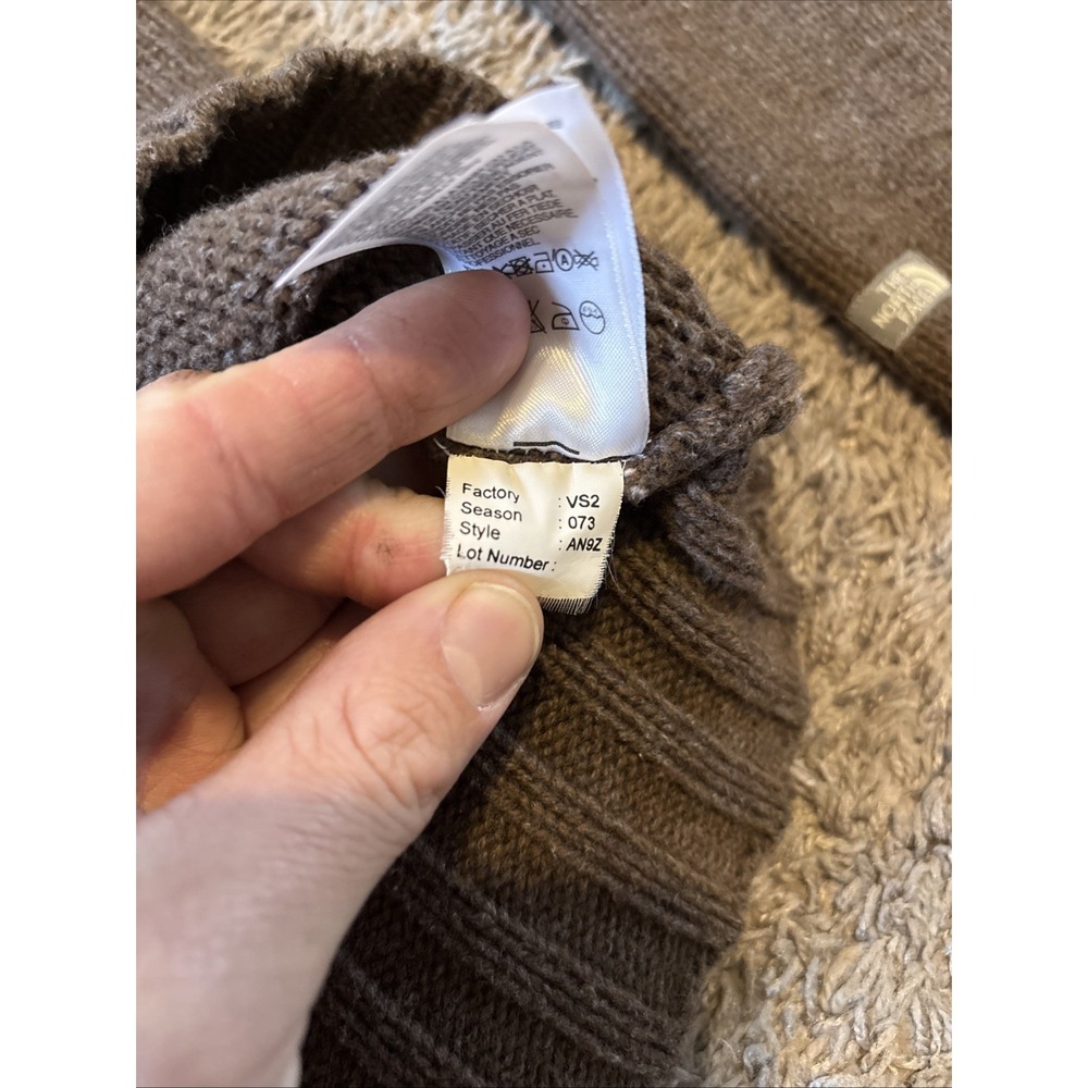 THE NORTH FACE Women's Small S Wool/cotton blend sweater AN9Z Toggle Long sleeve - Picture 8 of 8